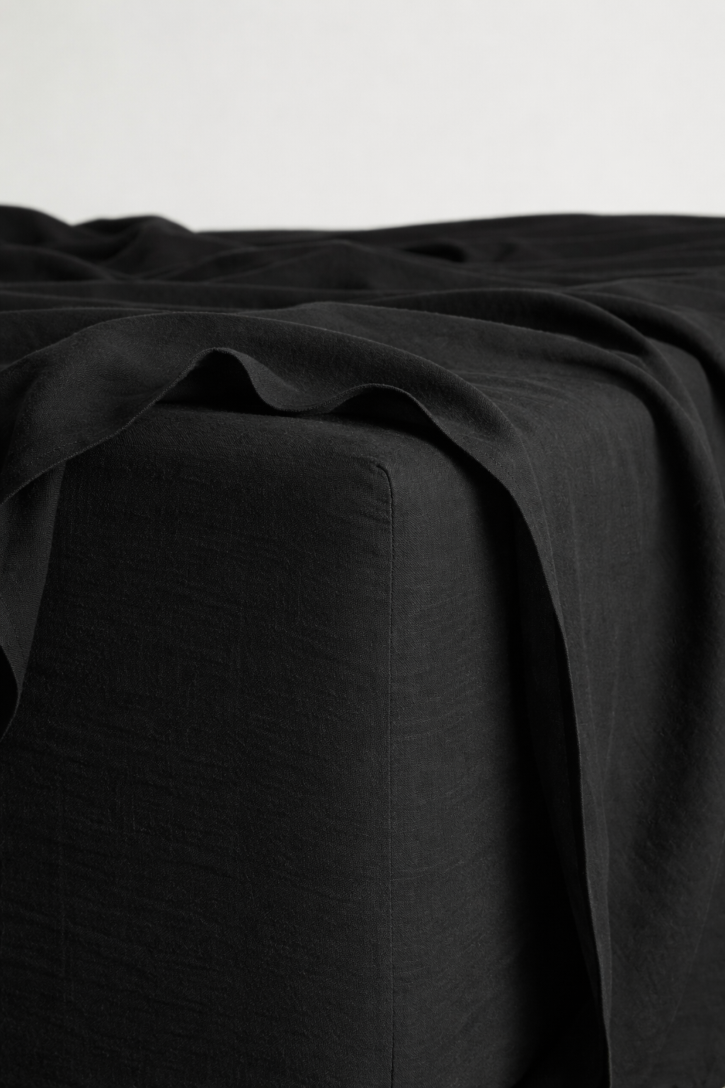 Black Linen Flatsheet