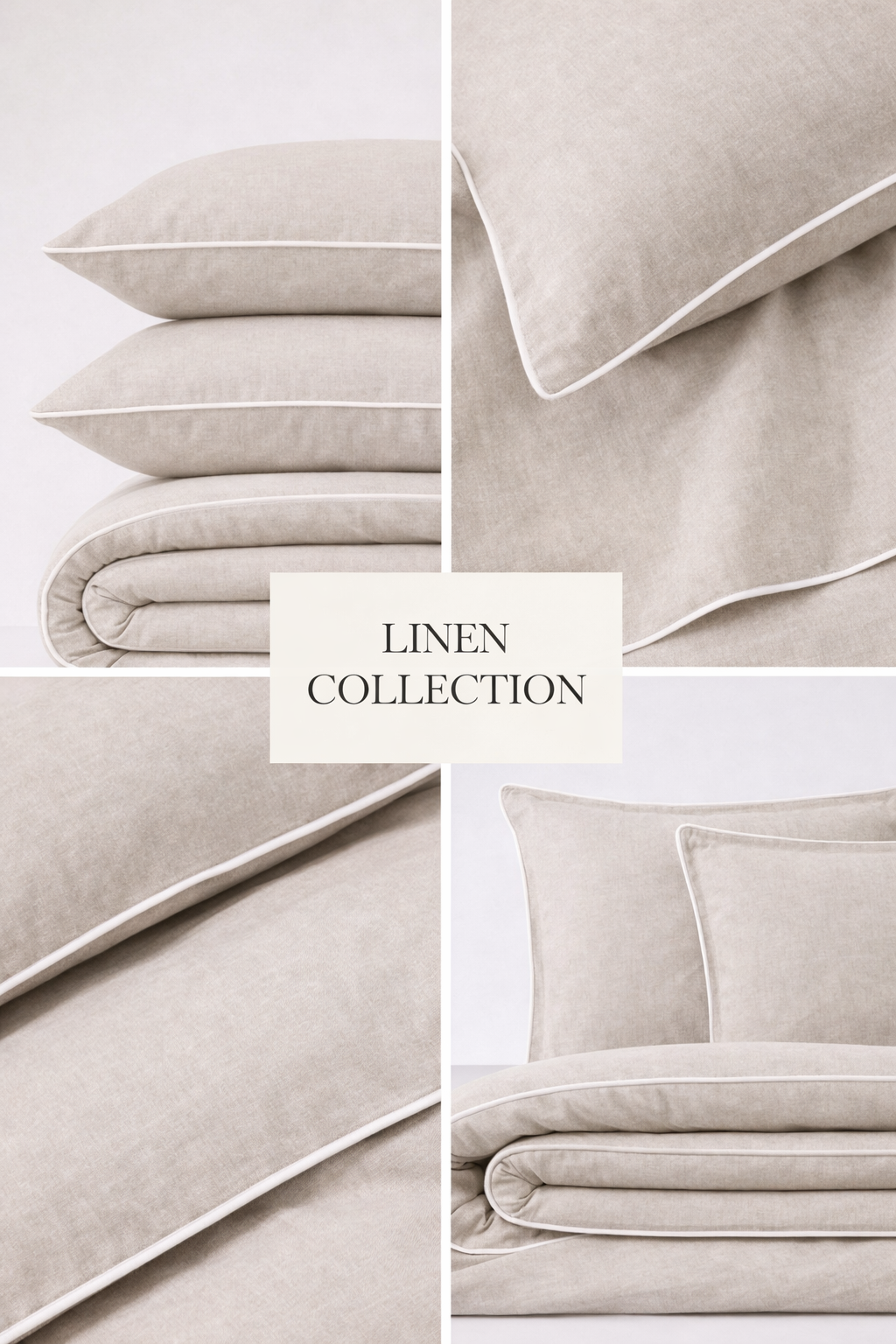 Natural Linen Pillow Case