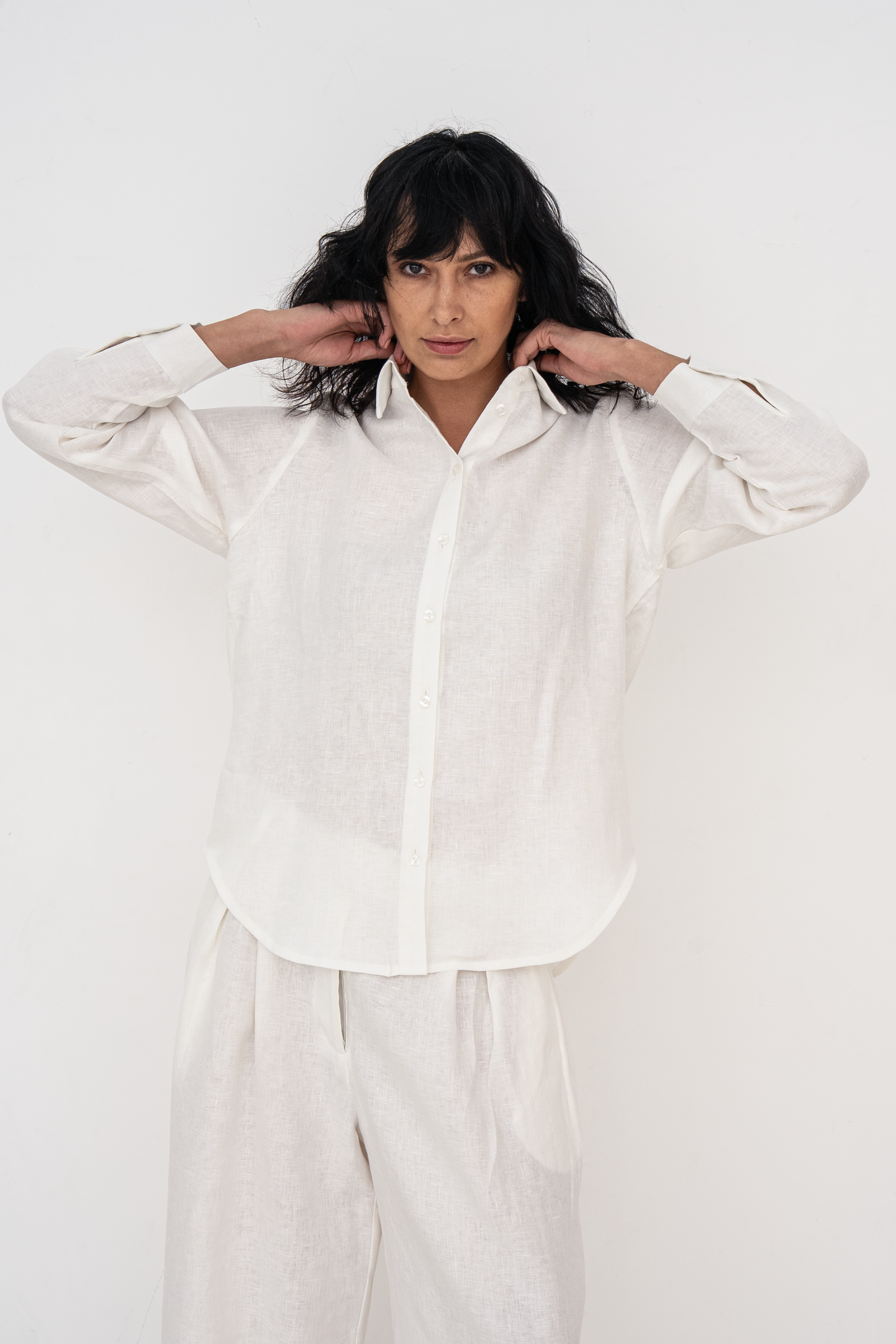 Salma Shirt - White