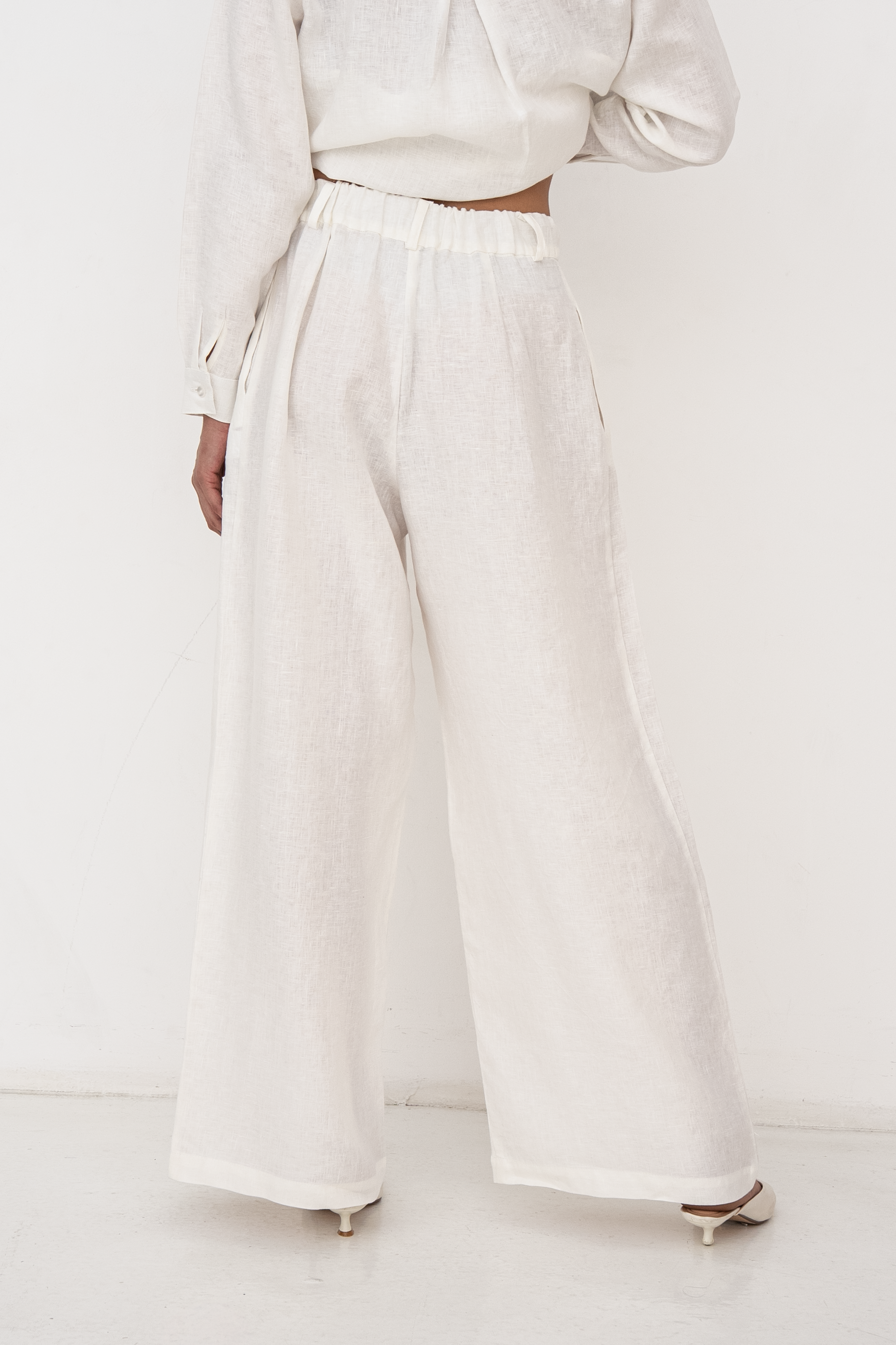 Salma Pants - White