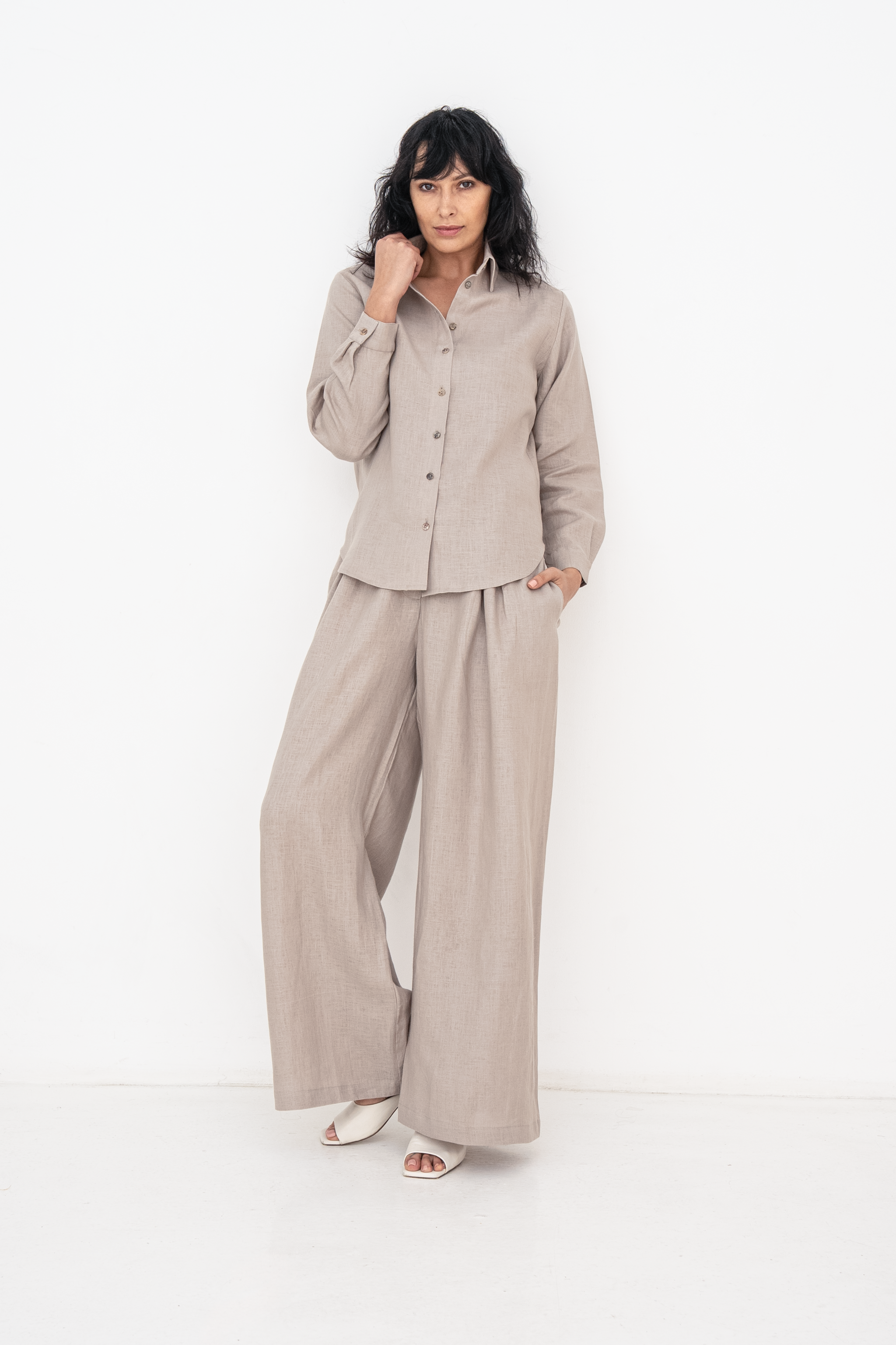Salma Pants - Neutral