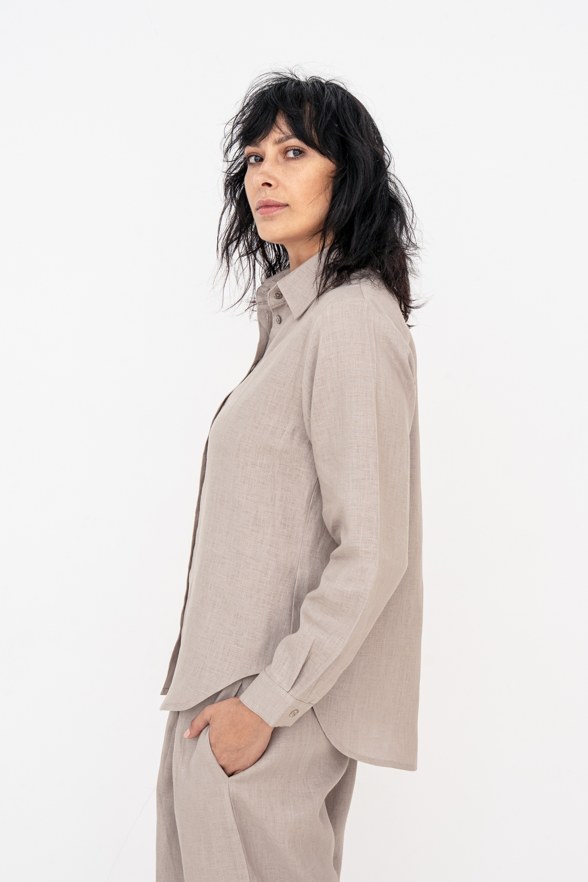 Salma Shirt - Neutral
