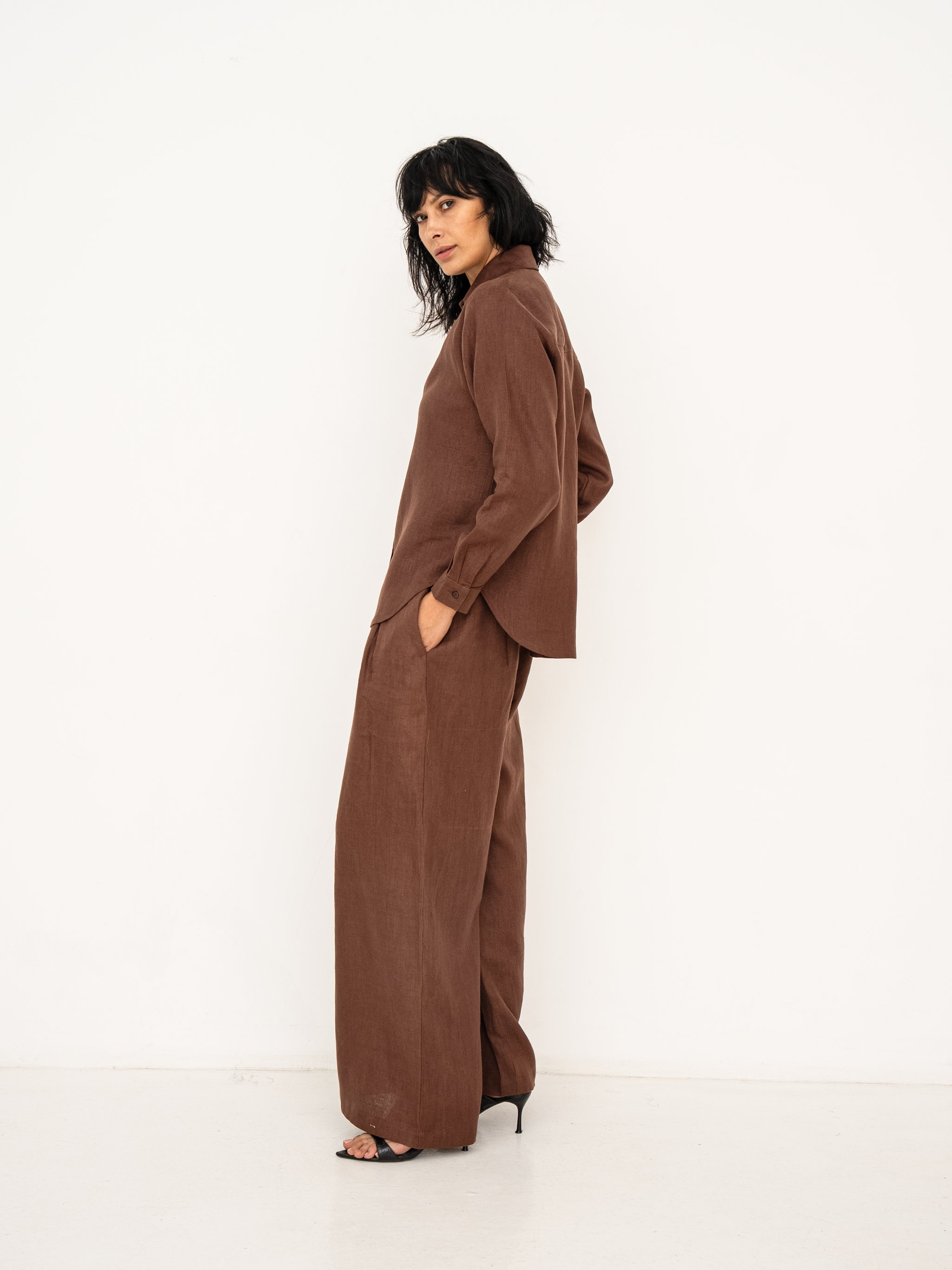 Salma Pants - Brown
