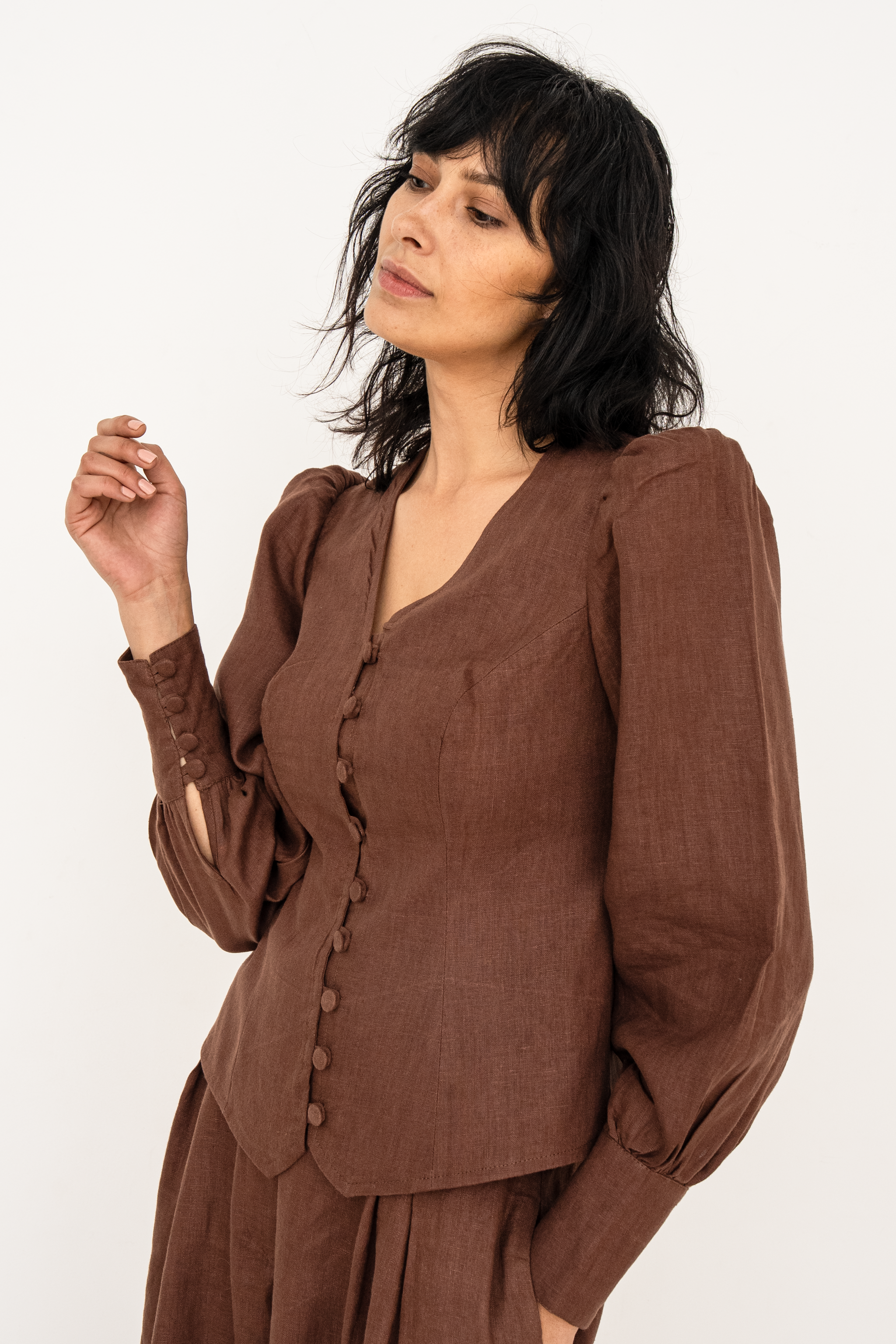 Karina Blouse - Blue