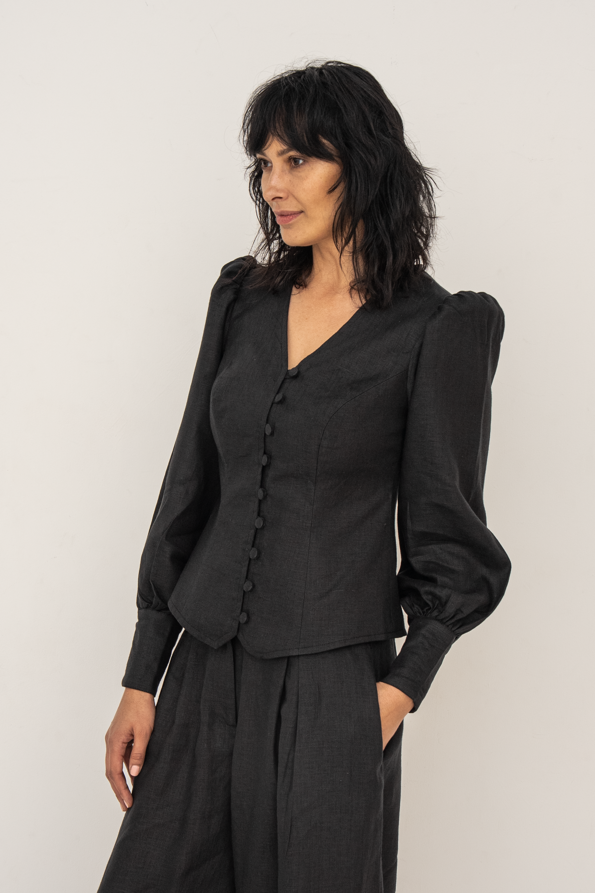 Karina Blouse - Black