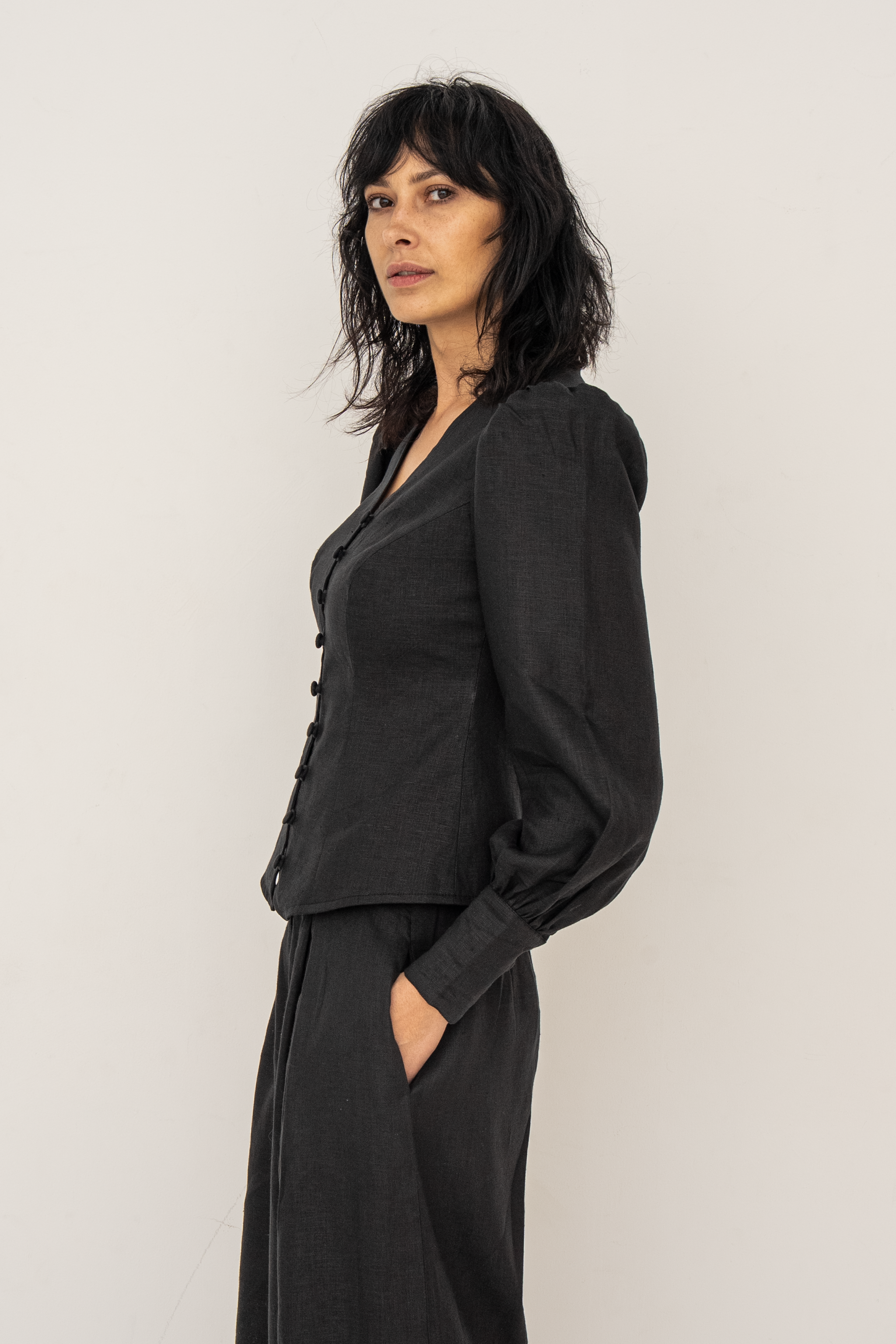 Karina Blouse - Black