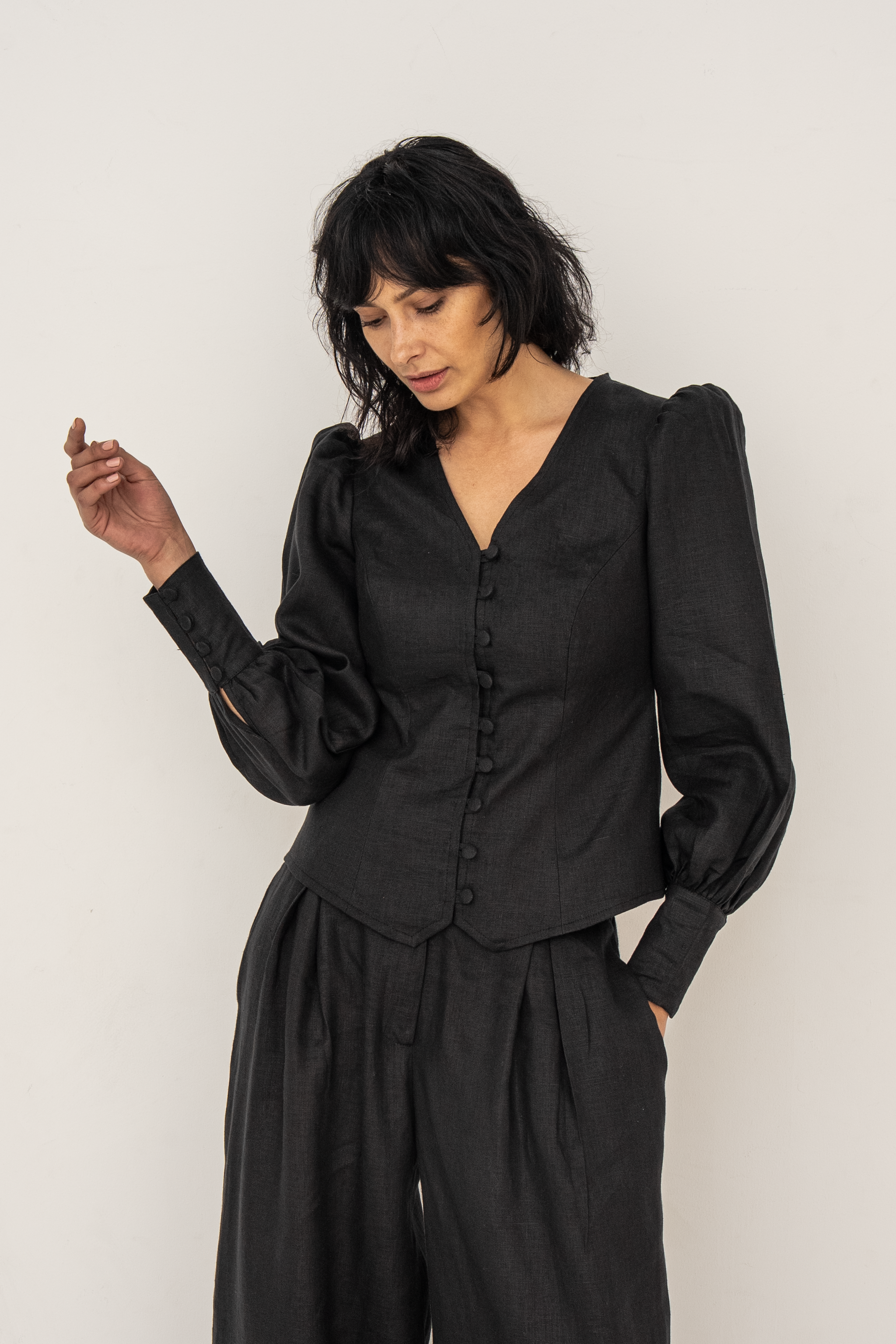 Karina Blouse - Blue