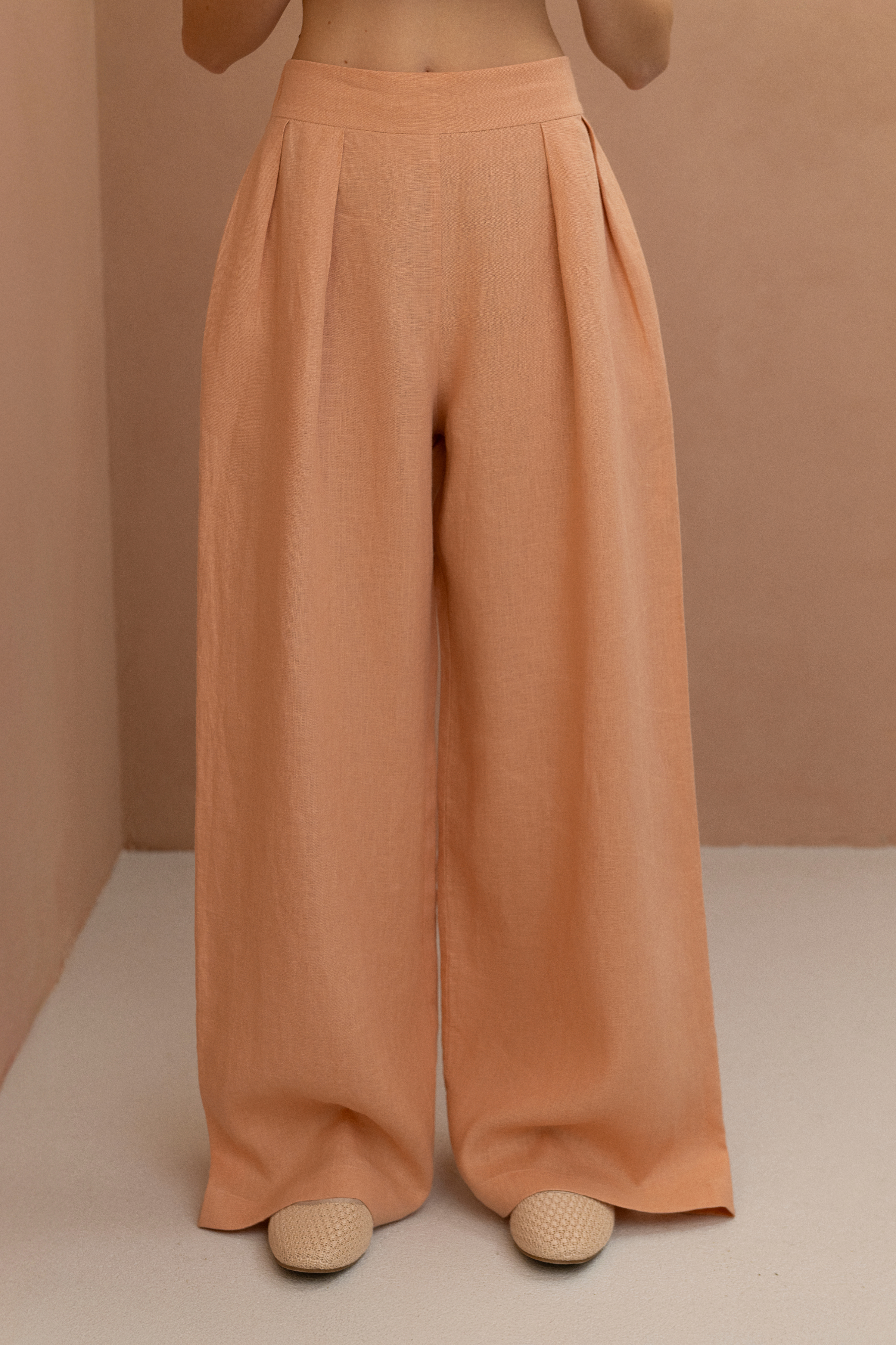 Noora Pants - Peach