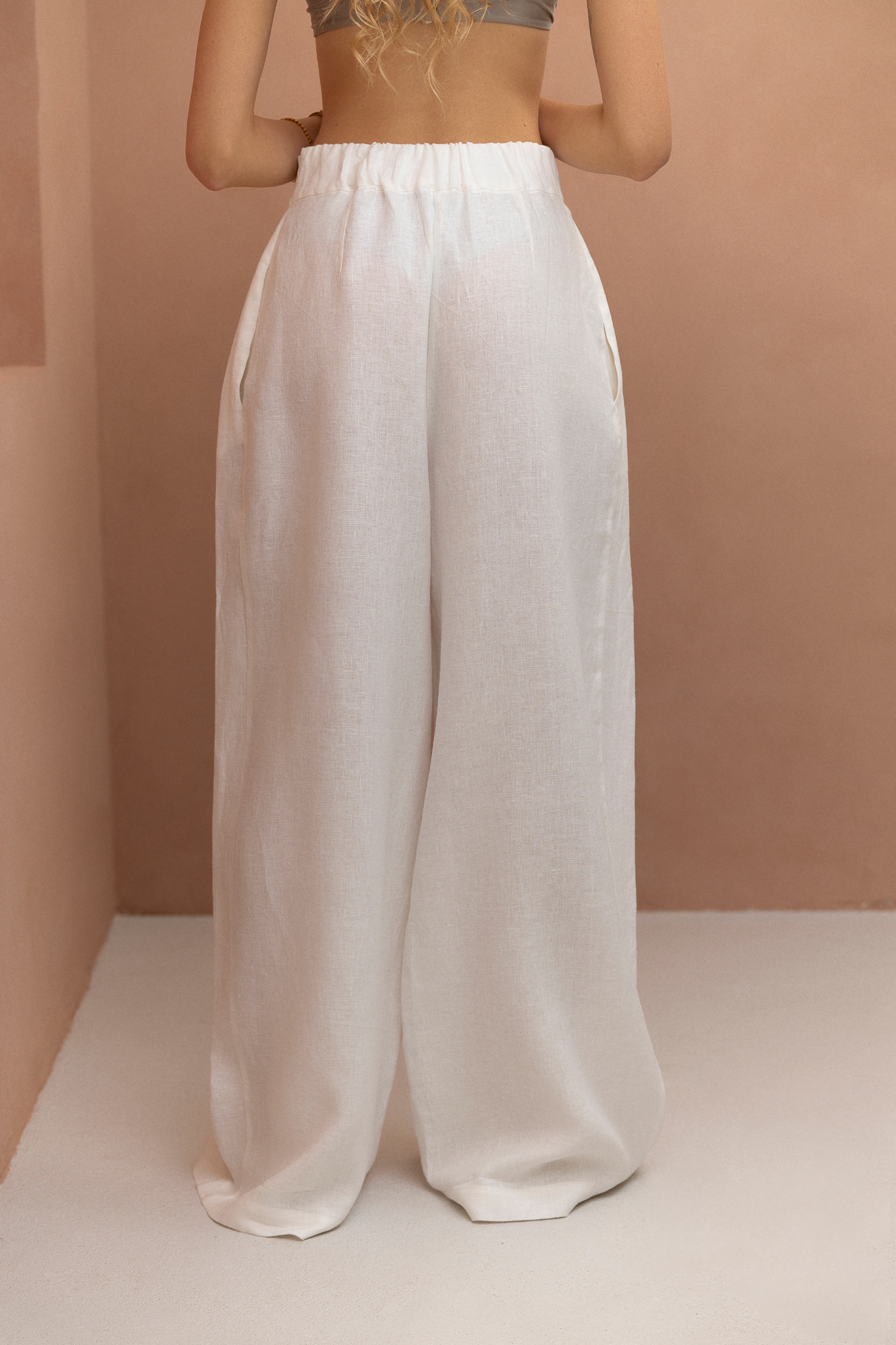 Noora Pants - White