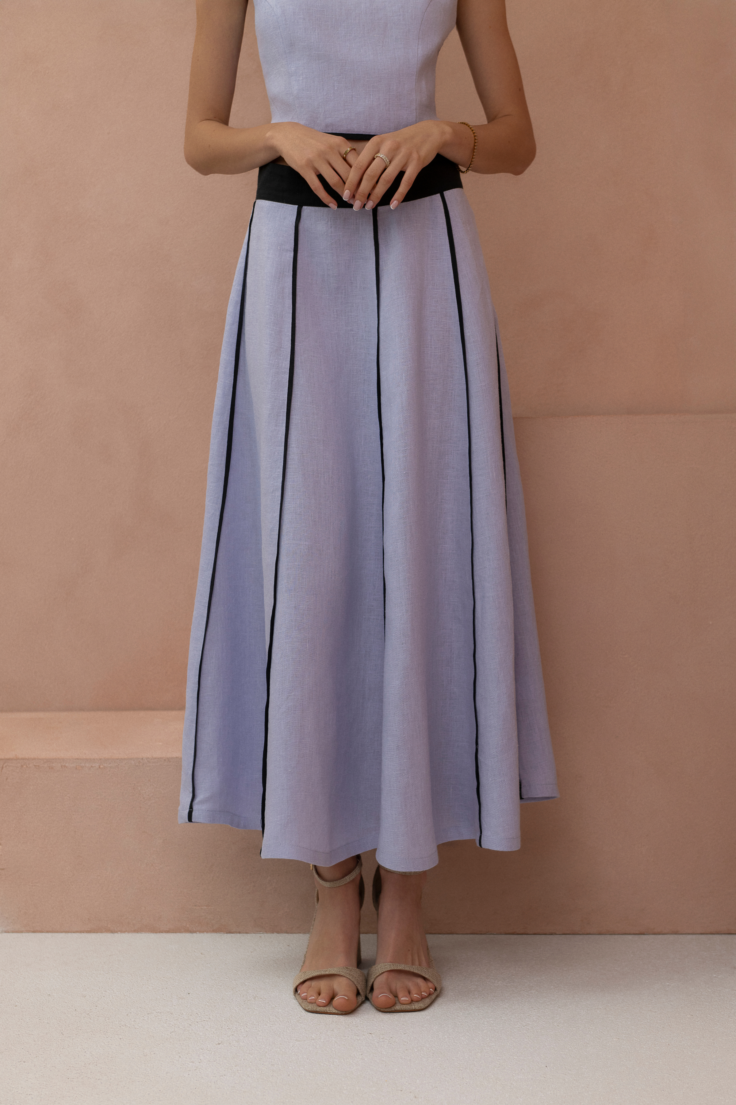 Serena Skirt - Lilac