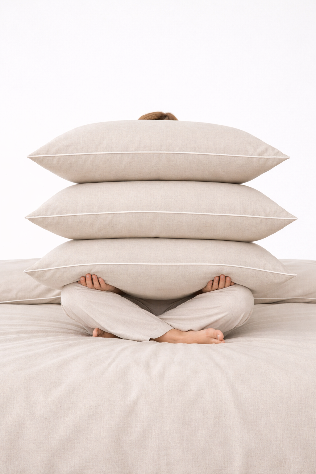 Natural Linen Pillow Case